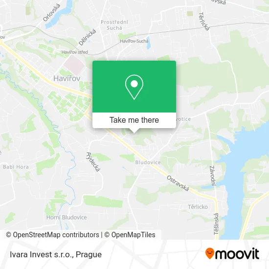 Карта Ivara Invest s.r.o.