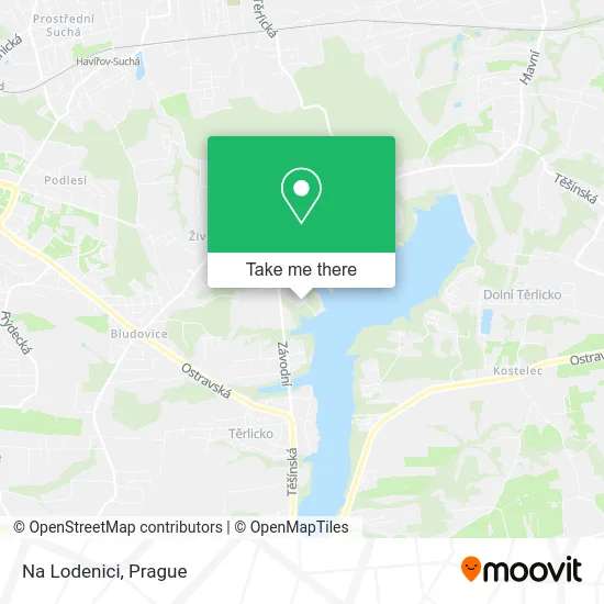 Карта Na Lodenici