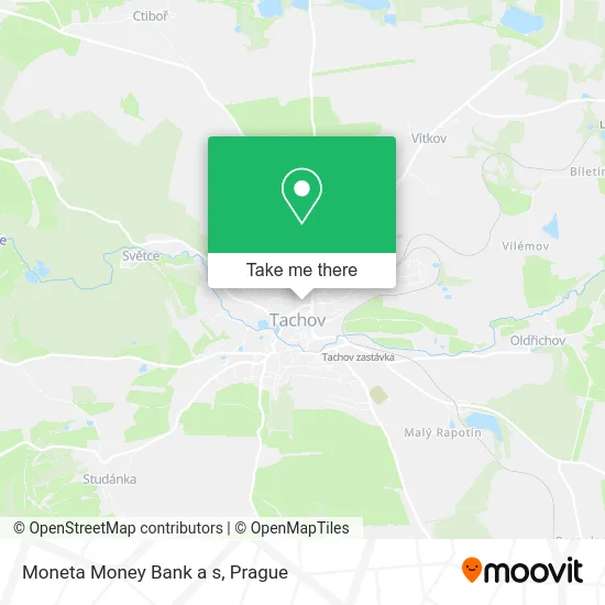 Карта Moneta Money Bank a s