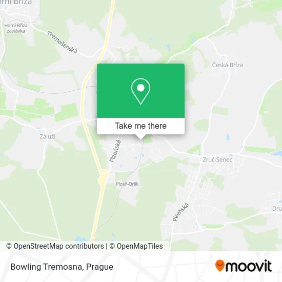 Карта Bowling Tremosna