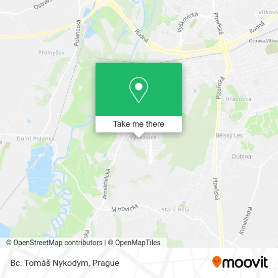 Карта Bc. Tomáš Nykodym