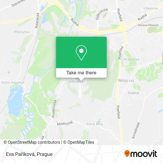 Eva Paříková map