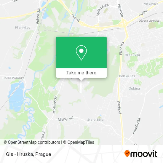 Карта Gls - Hruska