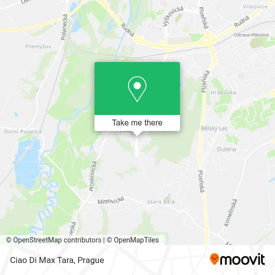 Карта Ciao Di Max Tara