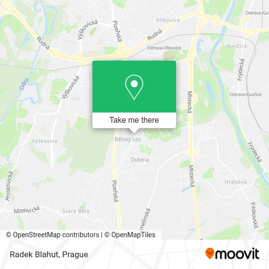 Карта Radek Blahut