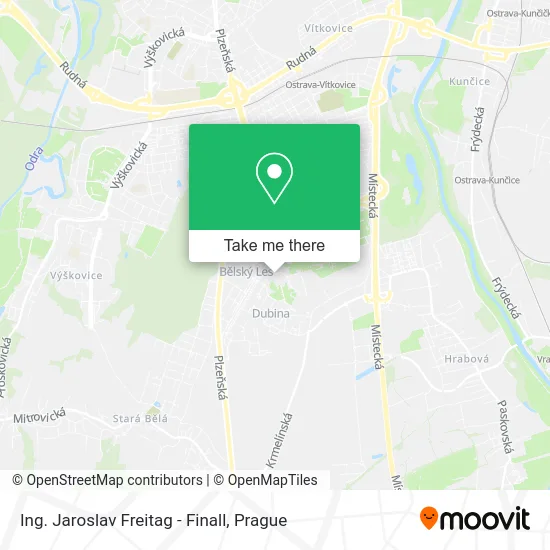 Карта Ing. Jaroslav Freitag - Finall