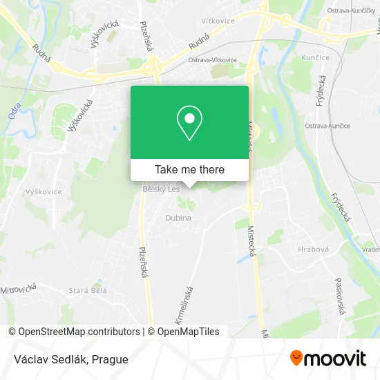 Карта Václav Sedlák