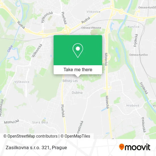 Карта Zasilkovna s.r.o. 321