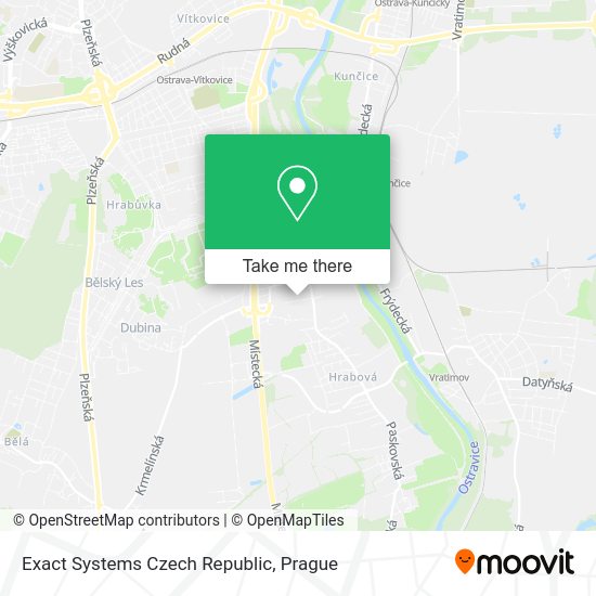 Карта Exact Systems Czech Republic