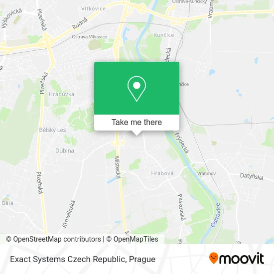 Карта Exact Systems Czech Republic
