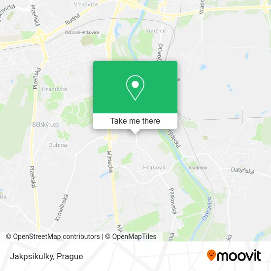 Карта Jakpsikulky