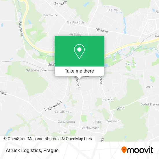 Карта Atruck Logistics