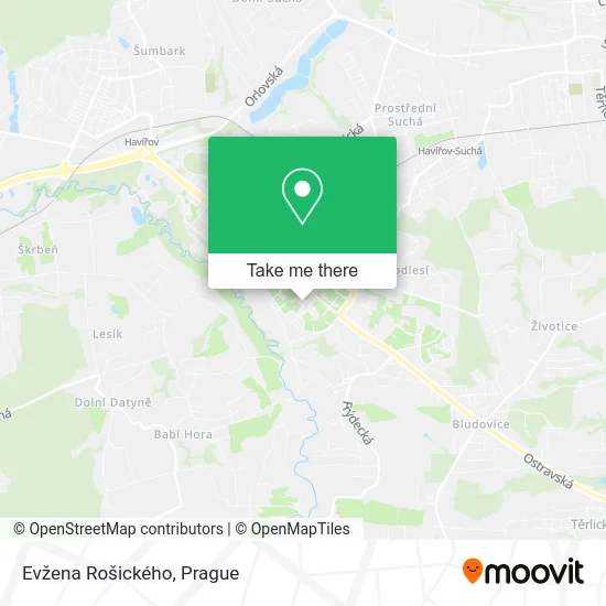 Evžena Rošického map