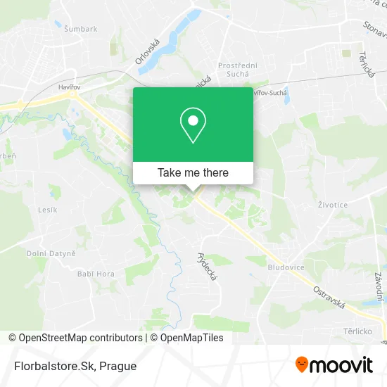 Карта Florbalstore.Sk