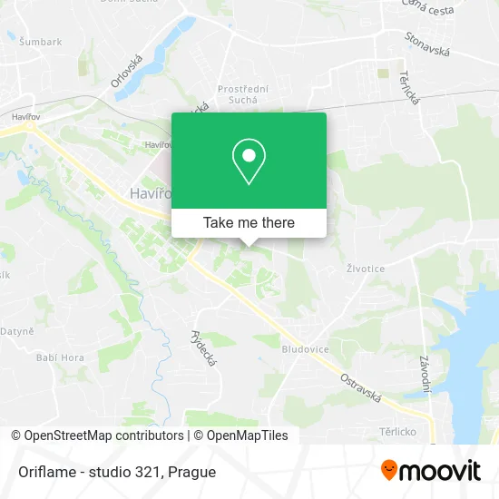 Карта Oriflame - studio 321