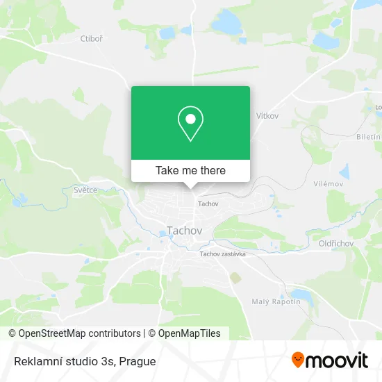 Reklamní studio 3s map