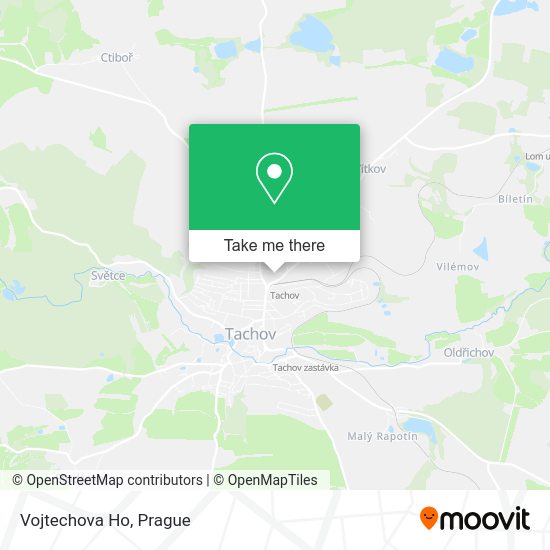 Карта Vojtechova Ho