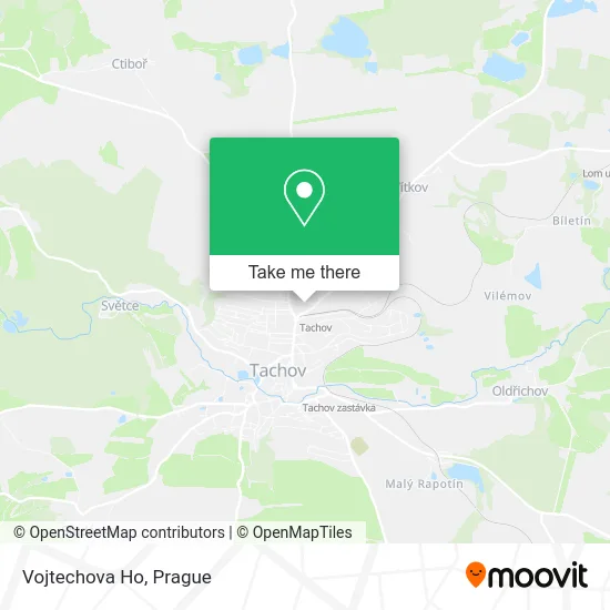 Карта Vojtechova Ho