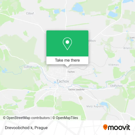 Drevoobchod k map