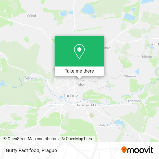 Gutty Fast food map