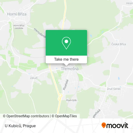 Карта U Kubiců