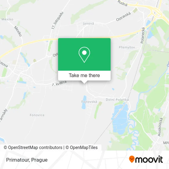 Карта Primatour