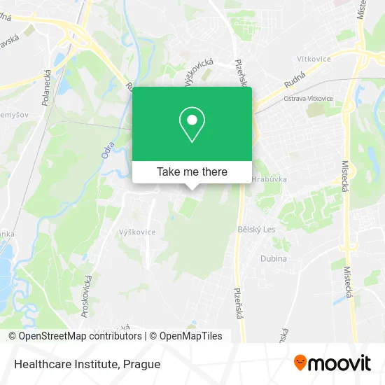 Карта Healthcare Institute