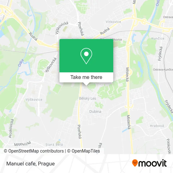 Карта Manuel cafe