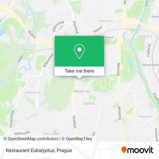 Карта Restaurant Eukalyptus