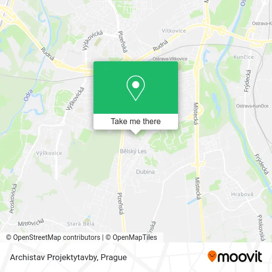 Карта Archistav Projektytavby