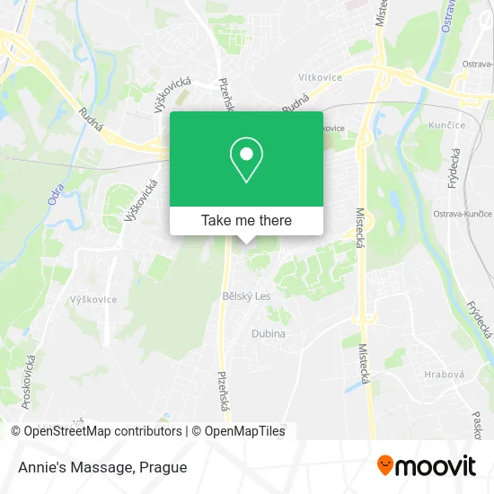 Карта Annie's Massage