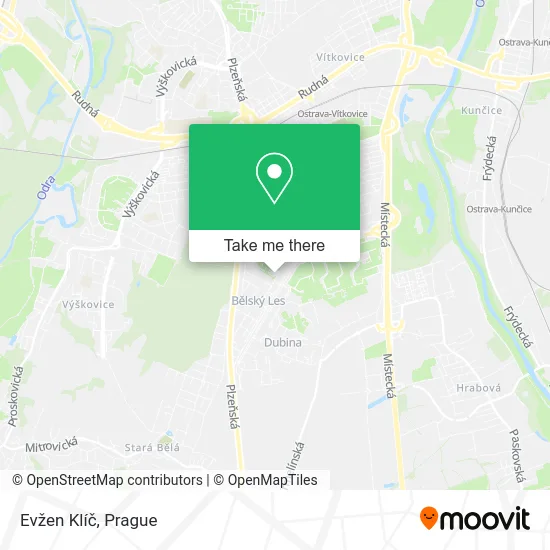 Evžen Klíč map