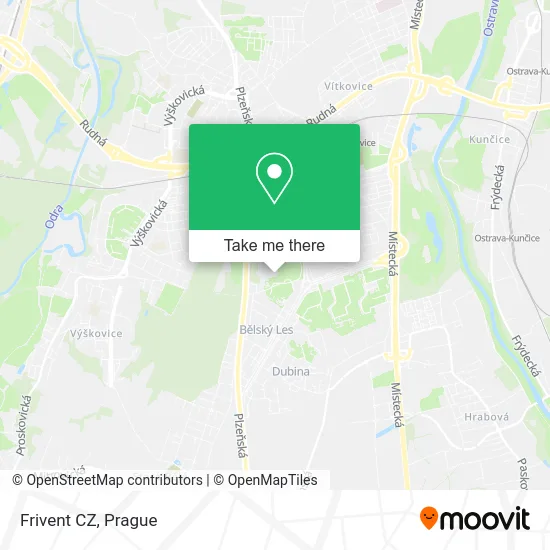 Карта Frivent CZ