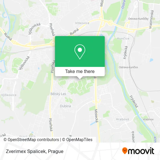 Карта Zverimex Spalicek