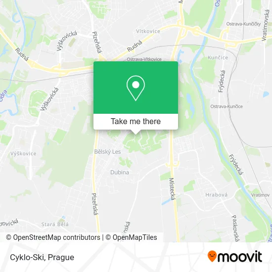 Карта Cyklo-Ski