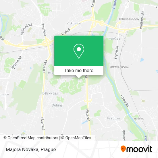 Карта Majora Nováka
