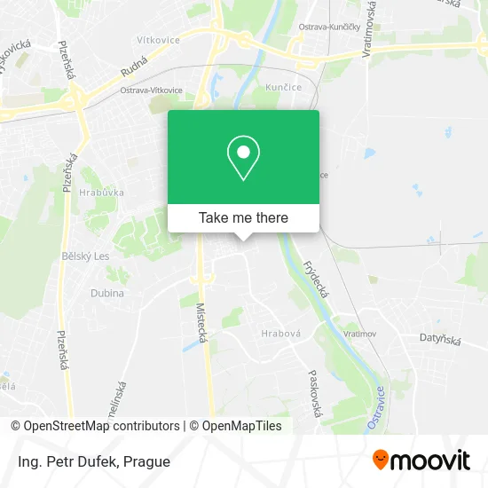 Карта Ing. Petr Dufek