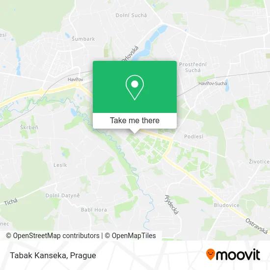 Карта Tabak Kanseka