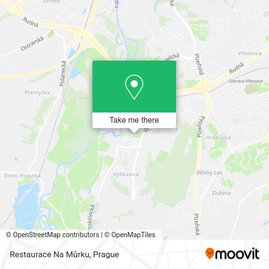 Карта Restaurace Na Můrku