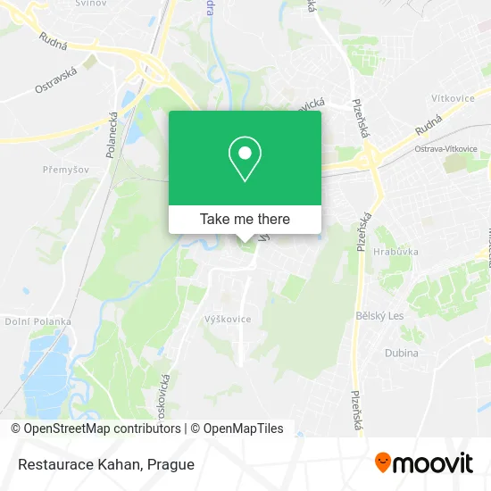 Карта Restaurace Kahan