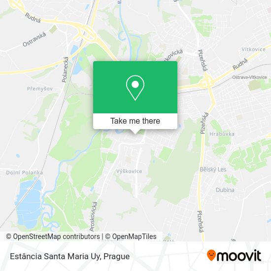 Карта Estância Santa Maria Uy