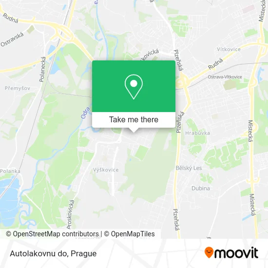 Карта Autolakovnu do