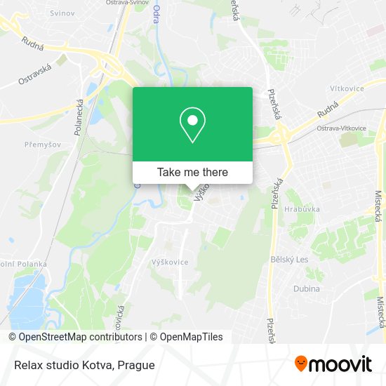 Карта Relax studio Kotva