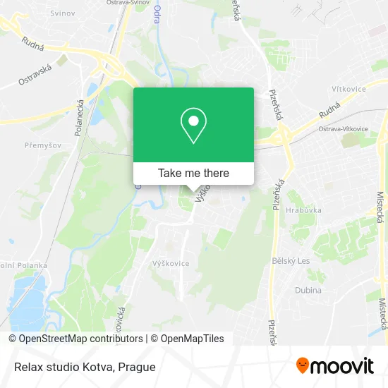 Карта Relax studio Kotva