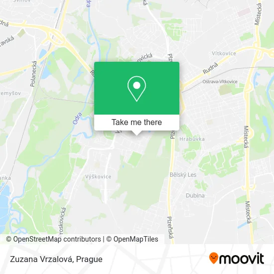 Карта Zuzana Vrzalová