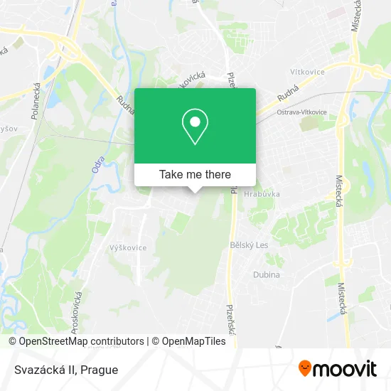 Карта Svazácká II