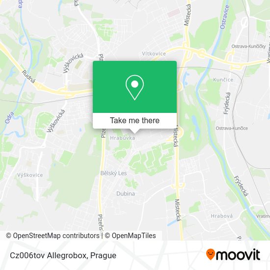 Cz006tov Allegrobox map