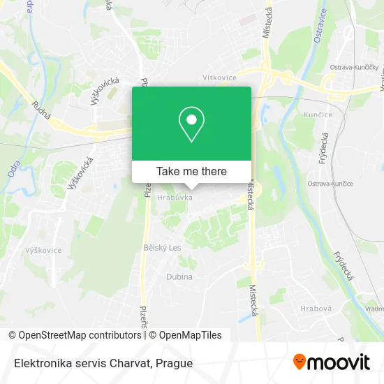 Карта Elektronika servis Charvat