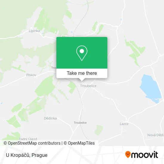 Карта U Kropáčů