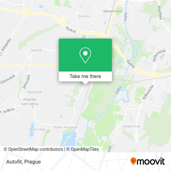 Карта Autofit